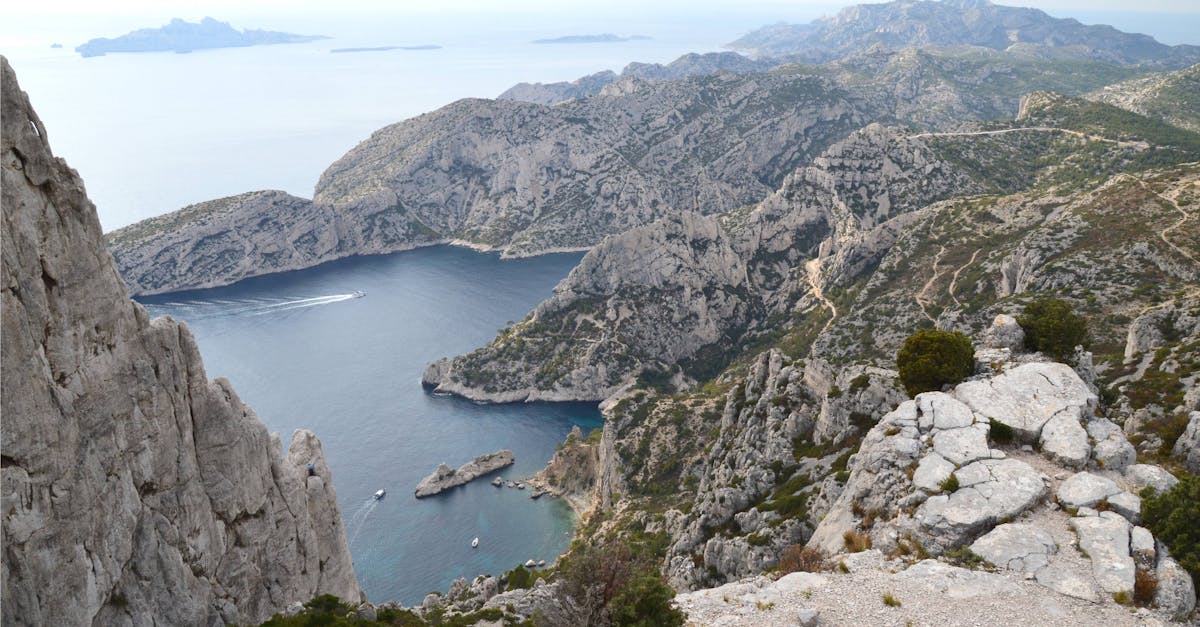 A breathtaking aerial view of Mediterranean cliffs and azure waters, perfect for nature enthusiasts.