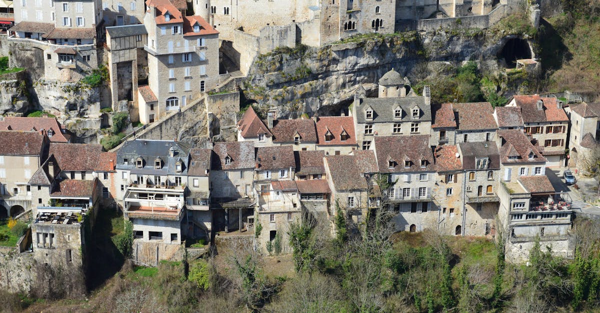 Explore the stunning medieval architecture in this cliffside village.