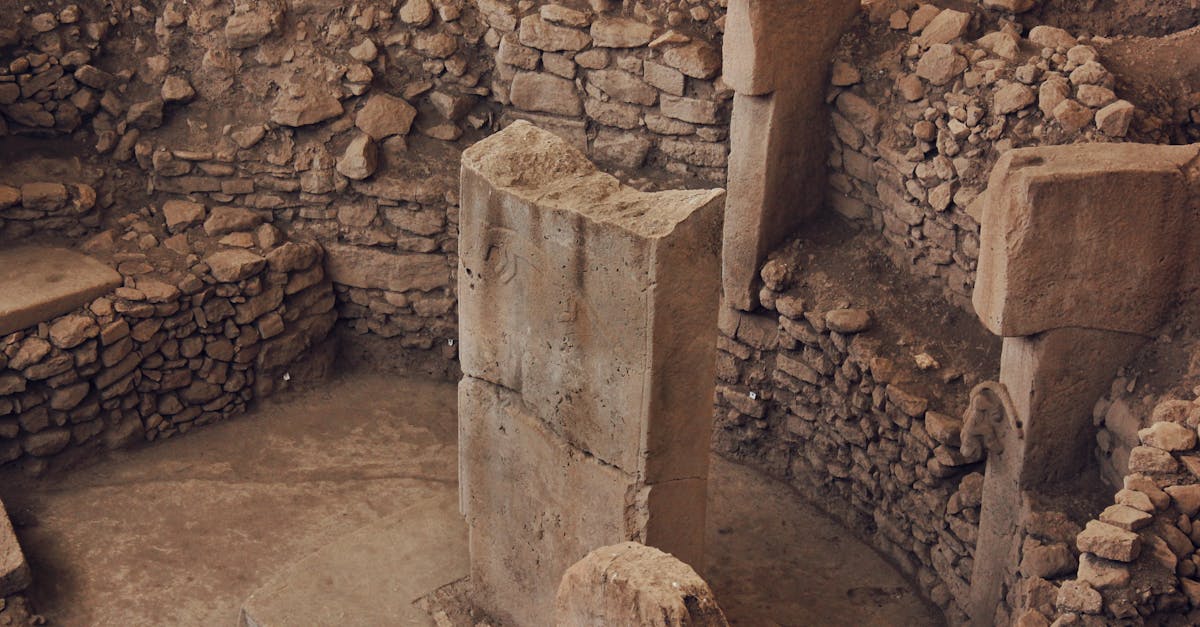 Explore the ancient stone structures at Göbekli Tepe, a prehistoric archaeological site in Şanlıurfa, Türkiye.